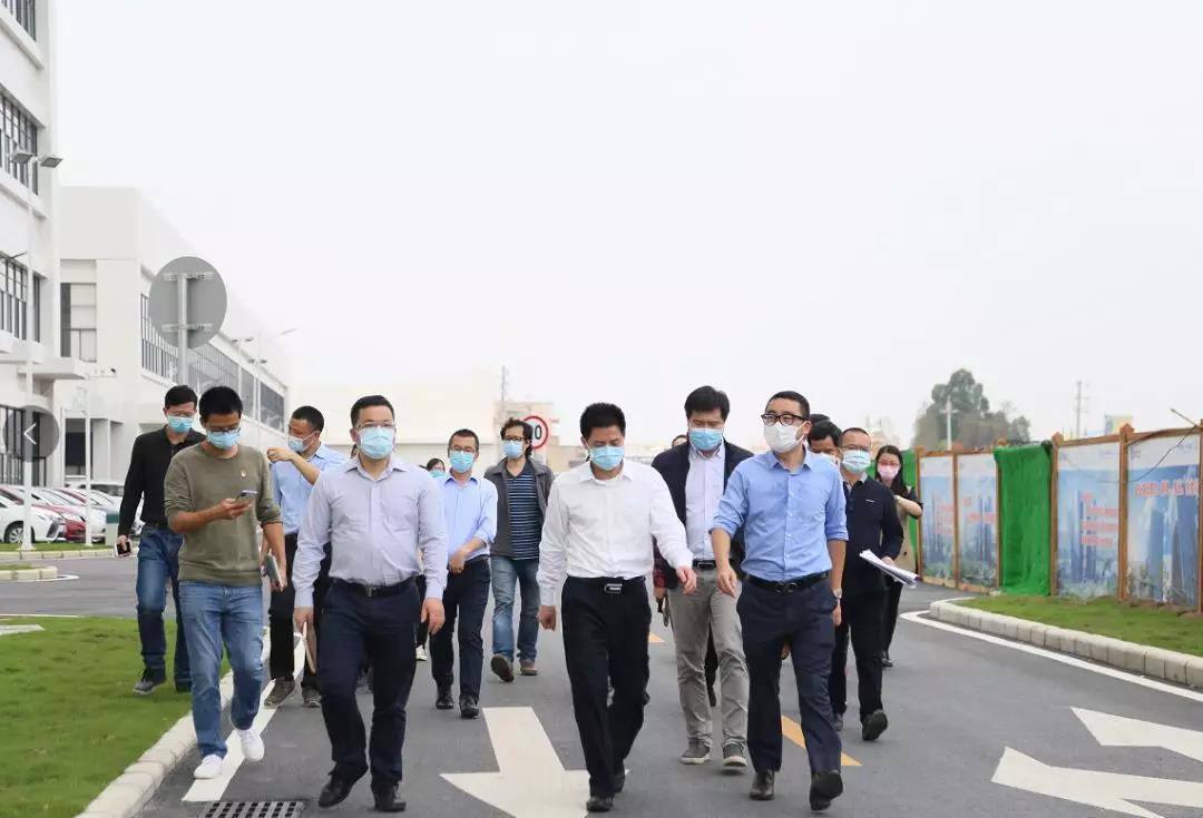顺德区委副书记、区长彭聪恩一行调研V66.COM环境顺德环？萍疾翟